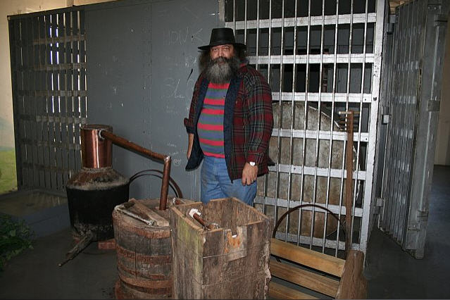 An original jail cell in the old Clay County Jail An original jail cell in the old Clay County Jail